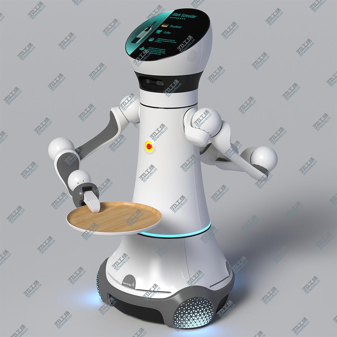 images/goods_img/202105072/Careobot 4 Service Robot with Empty Tray 3D model/4.jpg